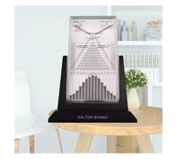 Kit MathéMatique de Distribution Normale,Planche de Galton,Outil D'ExpéRimentation Statistique pour Laboratoire de Physique,Convient à L'Enseignement de la Physique et des MathéMatiques(Size:Petit)