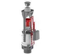 Kit mécanisme de chasse d'eau à bouton poussoir - Certifié NF - Rousseau