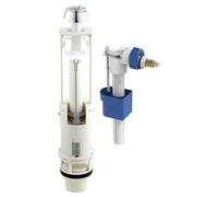 Kit mécanisme WC avec robinet flotteur latéral - ROUSSEAU - 3/6L - Certifié NF