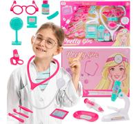 Kit Médecin Enfants Kit Médecin Jouets Enfants Jeux de Rôle Petit Médecin Jouets d'apprentissage Instrumentarium Kit Médecin Jeux de Rôle Pour Enfants A partir de 3 ans
