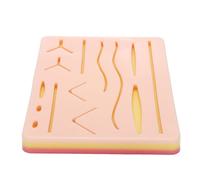 Kit Médical De Formation Chirurgicale À La Suture De La Peau, Coussin En Silicone, Accessoires Pour La Pratique Et La Formation, 1 Pièces