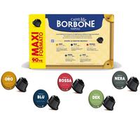 Kit Mélange 90 Capsules Caffè Borbone Or/Bleu / Rouge/Noir / Dek Compatible