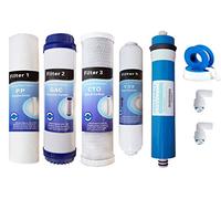 Kit membrane + 4 filtres pour osmose inverse compatible IONFILTER