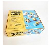 Marabout – Kit créatif Mes grigris à modeler – 4 porte-bonheur kawaï, argile autodurcissante