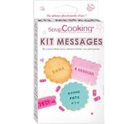 ScrapCooking – Kit messages pour biscuits – Tampons chiffres & lettres – Modèle 2041