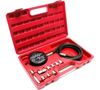 Kit Mesure de pression d‘huile Manomètre Jauge Testeur Appareil Contrôle de pression 0-35 bars