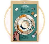 Kit métier à tisser rond - Nature - 30 x 30,5 cm - Graine Créative Multicolore G