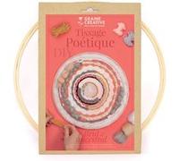 Kit métier à tisser rond - Poétique - 30 x 30,5 cm Multicolore G
