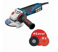 Kit meuleuse angulaire sans fil GWS 19-125 CIE 1900W Vitesse de rotation 2800 - 11500 1/min BOSCH