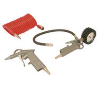 Lacme Kit MF LACAIR 325702 – 3 accessoires (tuyau, pistolet, soufflette)