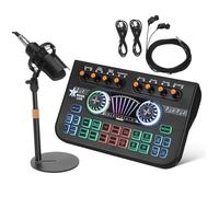Kit Microphone et Mixeur Audio X3-bm700 X3 pour Enregistrement