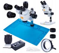 Kit microscope Mercury Pro avancé LED réglable Rosfix & tapis silicone