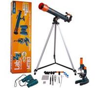 Kit Microscope Télescope Jumelles Levenhuk LabZZ MTB3 Orange G