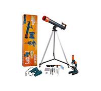 Levenhuk Kit optique trio LabZZ MTB3 – microscope, télescope & jumelles, accessoires pour enfants