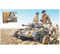 KIT MILITAIRE ITALIEN 1/35 CRUSADER MK.III BRITISH CHAR MODÈLE