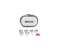 Kikkerland Kit mini-boules de pétanque G - 6 boules Multicolore