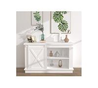 Kit mini de porte d'armoire coulissante Acier au carbone 122 cm 151701