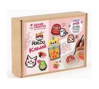 kit mini perlou japan - maxi pack - GRAINE CREATIVE - Beige - Perles à repasser - Dès 10 ans
