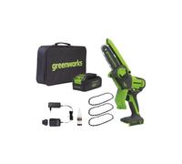 KIT mini tailleuse 48V avec sac et 3 chaînes GD48MCS10K2