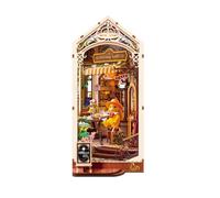 Kit miniature Book Nook ROBOTIME Holiday Café 171 pièces avec LED Multicolore