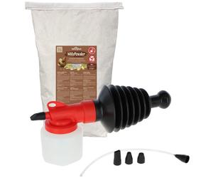 Kit MitePowder - Lutte contre les acariens Sac de 2,5 kg + atomiseur de poudre