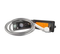 Kit mitigeur gris avec serrure + douche extérieure RK Reich Switch