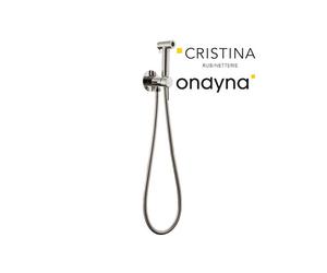 Kit mitigeur wc avec douchette inox - CRISTINA ONDYNA WCIS1828