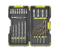 Kit Mixte 30 Accessoires Percage et Vissage Ryobi Rak30mix