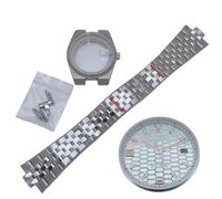 Kit Mod NH35 NH36 39.5mm Boîtier Acier INOX Intégré, Verre Saphir Pièces Mod pour Rolex Datejust/Royal Oak/Tissot PRX
