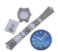 Kit Mod NH35 NH36 39.5mm Boîtier Acier INOX Intégré, Verre Saphir Pièces Mod pour Rolex Datejust/Royal Oak/Tissot PRX