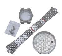 Kit Mod NH35 NH36 39.5mm Boîtier Acier INOX Intégré, Verre Saphir Pièces Mod pour Rolex Datejust/Royal Oak/Tissot PRX