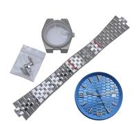 Kit Mod NH35 NH36 39.5mm Boîtier Acier INOX Intégré, Verre Saphir Pièces Mod pour Rolex Datejust/Royal Oak/Tissot PRX