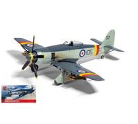 KIT MODÈLE D'AVION AIRFIX ÉCHELLE 1:48 HAWKER SEA FURY FB.11 MODÉLISME 1/48