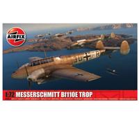 KIT MODÈLE D'AVION STATIQUE AIRFIX MESSERSCHMITT BF110E E-2 TROP ÉCHELLE 1:72
