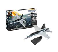 KIT MODÈLE D'AVION STATIQUE REVELL MAVERICK'S F/A-18 HORNET TOP GUN SET 1/72