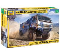 Kit Modèle De Camion Rallye Kamaz-43509 KAMAZ-master 1:43 Plastique ZVEZDA