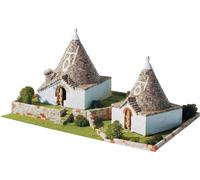 KIT MODÈLE DE CONSTRUCTION AEDES ARS TRULLI PUGLIESI D'ALBEROBELLO PCS 2800 1:80