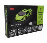 KIT MODÈLE DE VOITURE RADIOCOMMANDÉE LAMBORGHINI SIAN FKP 37 HYBRID 2020 1/18