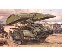 KIT MODÈLE MILITAIRE AIRFIX CHAR CHURCHILL BRIDGE LAYER ÉCHELLE 1:76