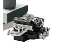 Kit Modèle Moteur V8 pour Adultes - Kit Mécanique en Résine pour Moteur, Jouets STEM Décoratifs de Bureau pour Adultes et Salle de Jeux Salon