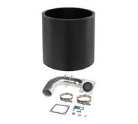 Kit Modification Voiture Tuyau D'échappement 3 Pouces Et Admission Pour Dodge 5.9L 1994-1998 Embout Échappement(Le noir)