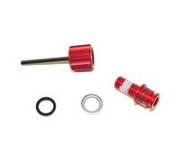Kit molette de réglage amortisseur Rockshox A1+/Pike C1+/Lyrik D1+ Rouge