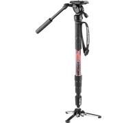 Kit monopode vidéo Element MII en aluminium avec rotule fluide de Manfrotto