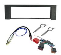 Kit Montage Adaptateur Cadre de Radio façade autoradio 1 DIN Audi A3 /A6 / Seat Toledo