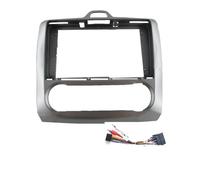 Kit Montage Autoradio 9 Pouces pour Ford pour Focus 2 pour S-Max 2005-2011 Voiture DVD Cadre Audio Tableau Bord Kit D’Outils pour Habillage Panneau Radio Voiture Façade D'autoradio(Frame an Cord-AT)