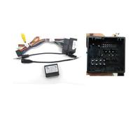Kit Montage Autoradio 9 Pouces pour Peugeot 308 T9 2013-2021 Autoradio Fascia Cadre Stéréo Panneau Faisceau Câblage Adaptateur d'alimentation Câble Décodeur Voiture Façade D'autoradio(Canbus B)