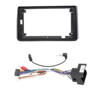 Kit Montage Autoradio Adaptateur Faisceau Câblage Autoradio 2DIN 9 Pouces avec Décodeur Can Bus Système Multimédia Android pour A3 8P 2008-2012 Voiture Façade D'autoradio(A framecablecanbus)