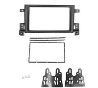 Kit Montage Autoradio,Autoradio Cadre FaçAde 2 DIN DVD Stereo Cadre Voiture Radio Fascia Utilisation adaptée pour Suzuki Grand Vitara 2005-2014 Dashboard de Montage de Panneau Radio Automatique