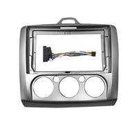 Kit Montage Autoradio Cadre Carénage D'autoradio 2Din pour Ford pour Focus S-Max 05-11 DVD GPS Panneau Tableau Bord Kit D'installation Garniture Lunette Fascias