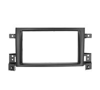 Kit Montage Autoradio,Cadre Façade 2 DIN 2 Din Voiture Fascia Utilisation Adaptée for Suzuki Grand Vitara 2005+DVD Panel Kit D'installation Dash Taille du Châssis De Lunette